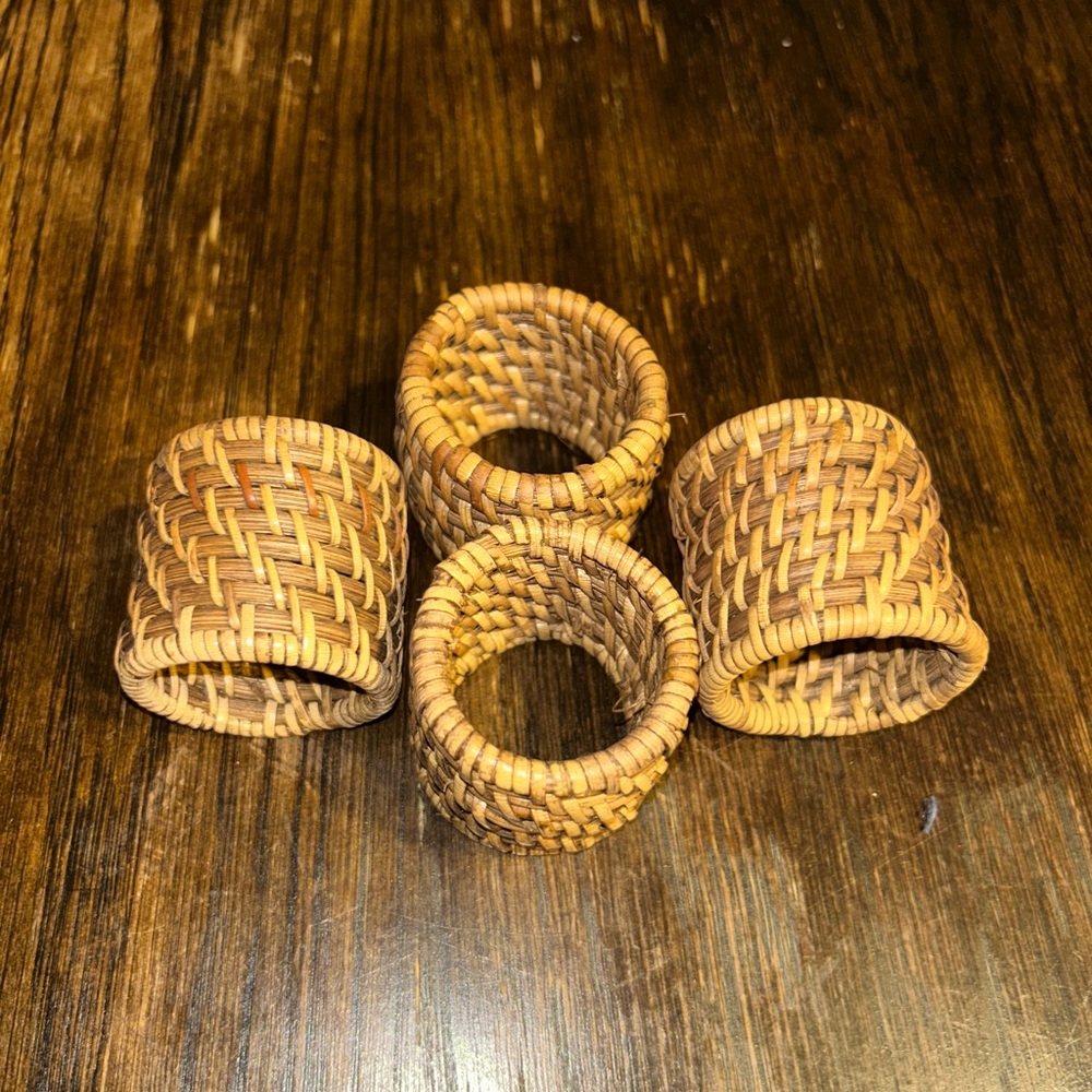 Rattan Napkin Rings